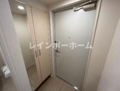 玄関　収納もある玄関です