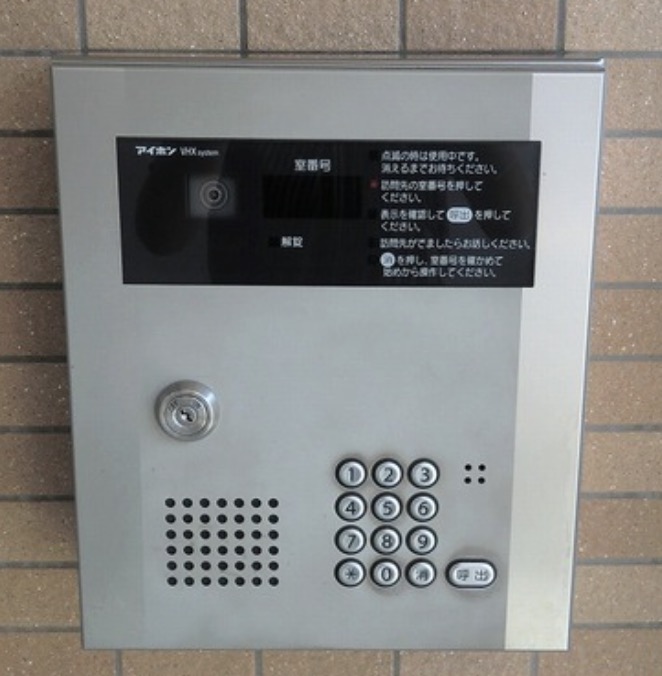 セキュリティ　オートロックです。