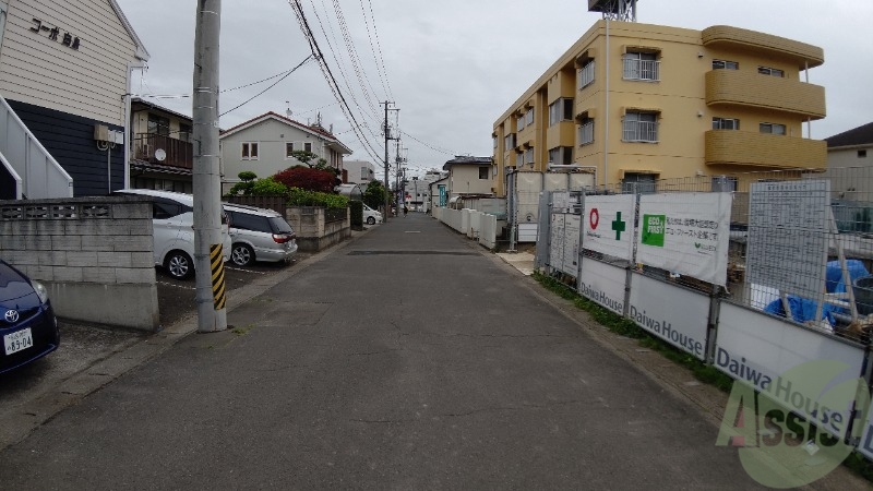 バルコニー　建設中