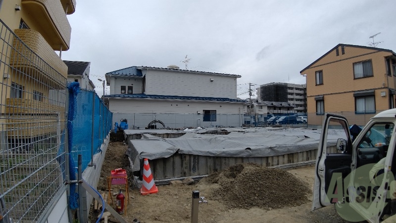 居室・リビング　建設中