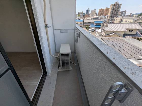 バルコニー　※別部屋の写真です