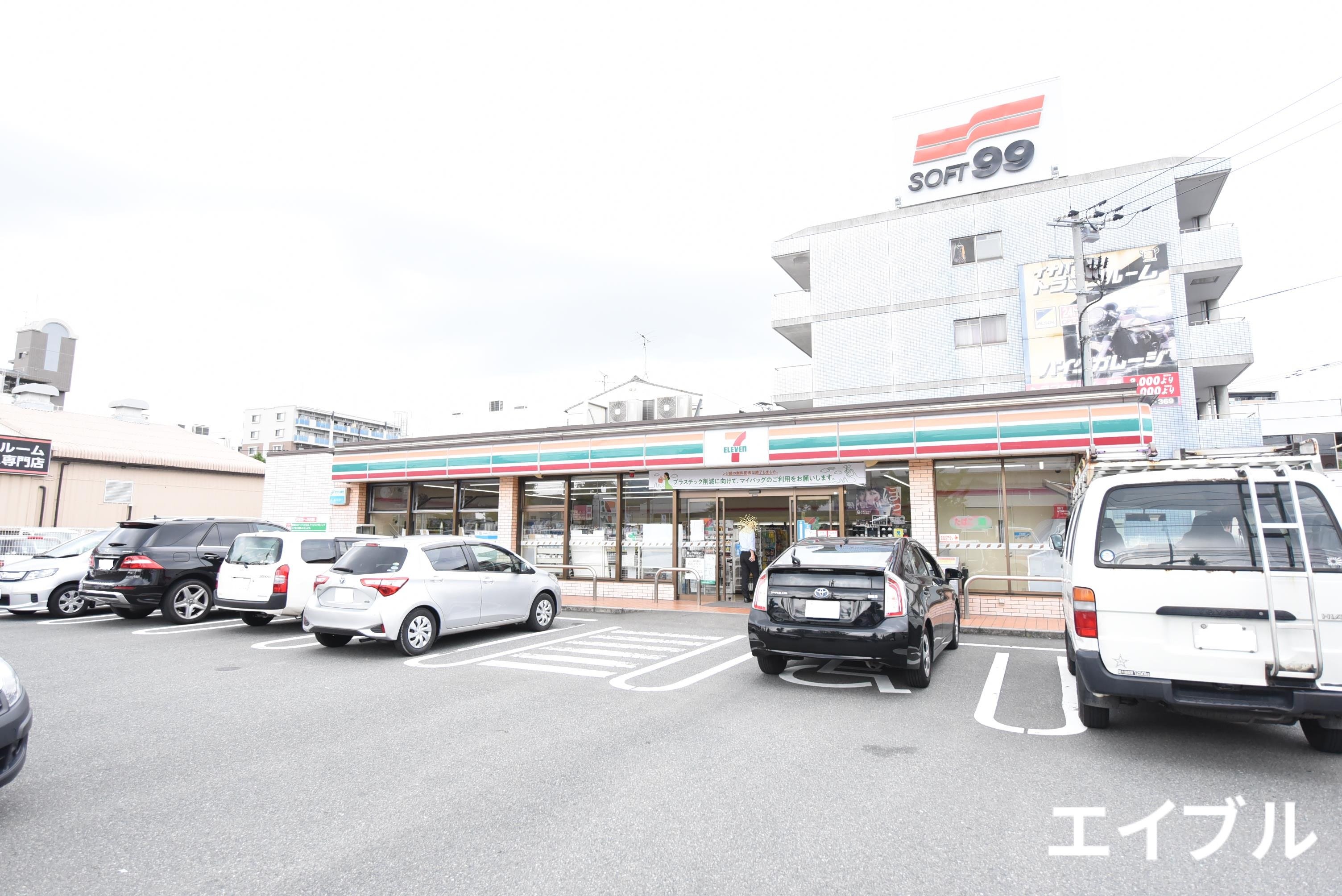 コンビニ　セブンイレブン福岡清水2丁目店（コンビニ）まで402m
