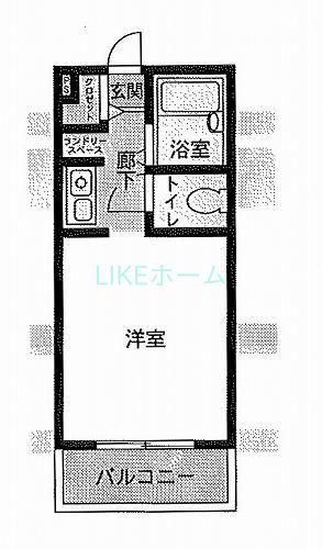 ビューパレー市川の間取り写真