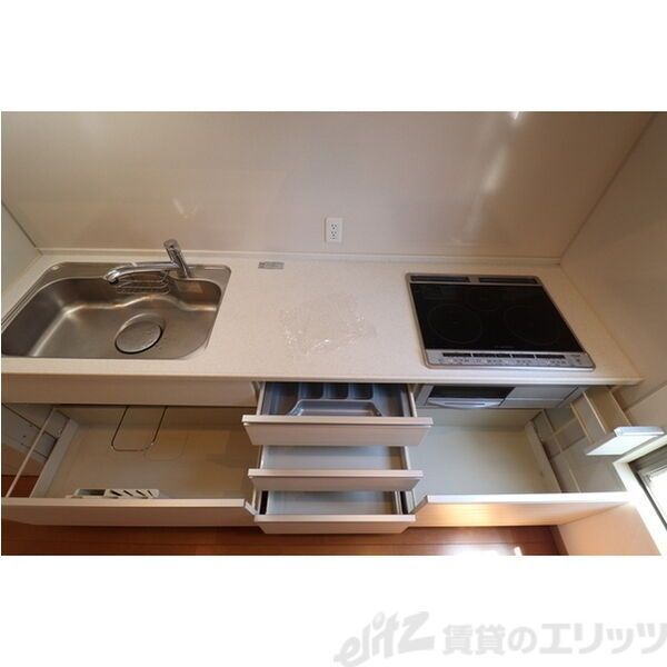 サークルコート緑地のキッチン写真
