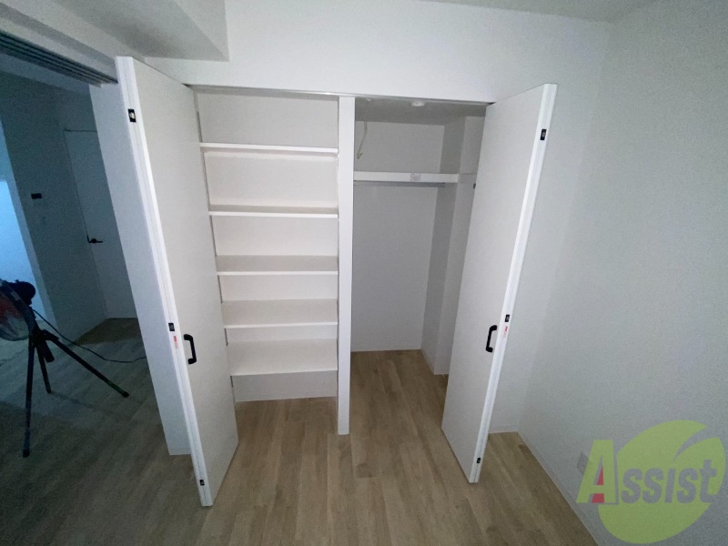 収納　収納もバッチリあるのでお部屋が片付きますよ！