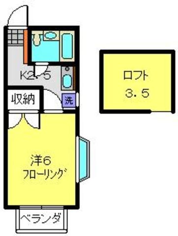 グリーンコーポ日吉の間取り写真