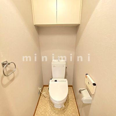 トイレ　※写真は別号室のものですので現状優先させていただきます。