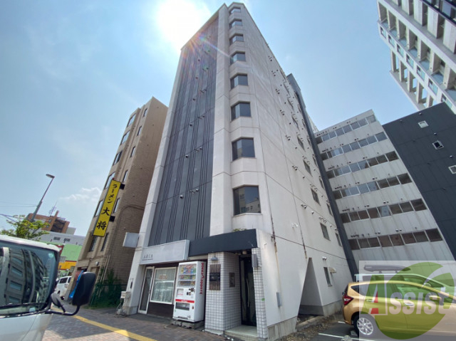 建物外観　札幌市北区北１８条西「クレストコート北大前」