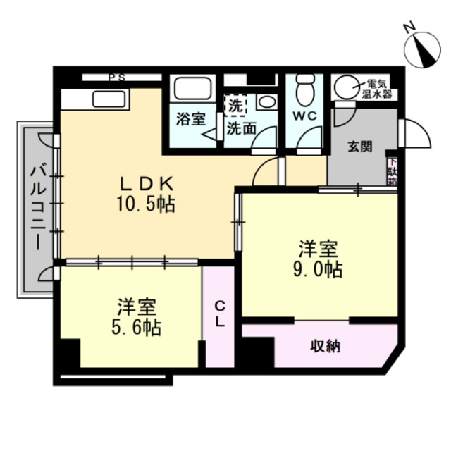 Agrost Towerの間取り写真