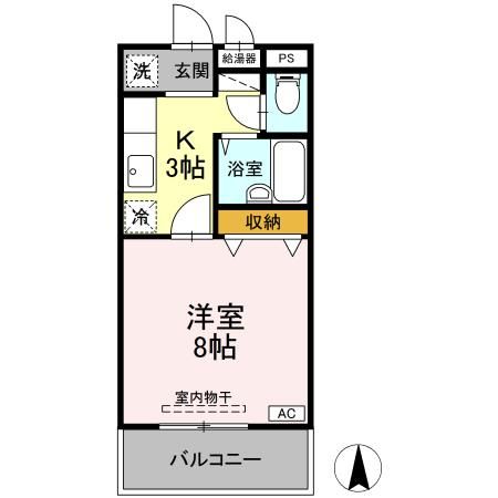 グリーンヒル21の間取り写真