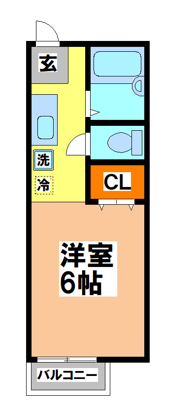 京王井の頭線 三鷹台駅 徒歩2分 2階建 築36年の間取り写真