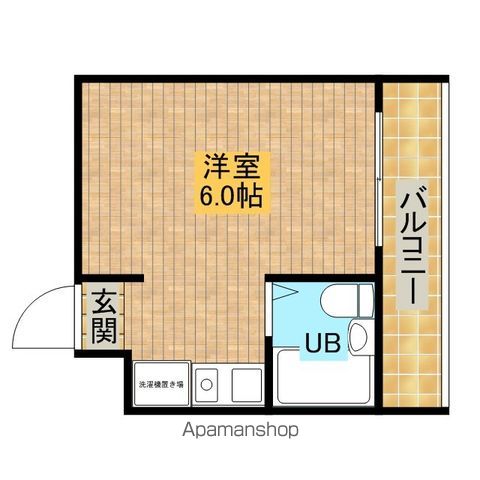 南海高野線 中百舌鳥駅 徒歩4分 3階建 築37年の間取り写真