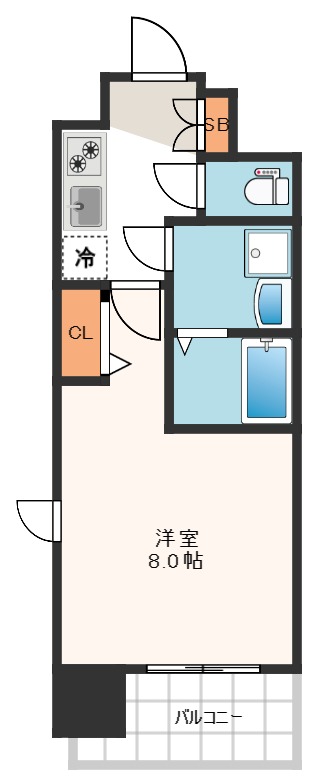 グランカリテ日本橋の間取り写真