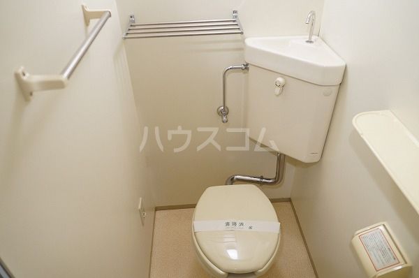 京王線 調布駅 徒歩19分 7階建 築27年のトイレ写真