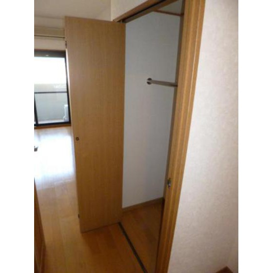 収納　同タイプの別部屋写真
