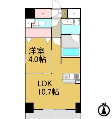 S-FORT熱田六番の間取り写真