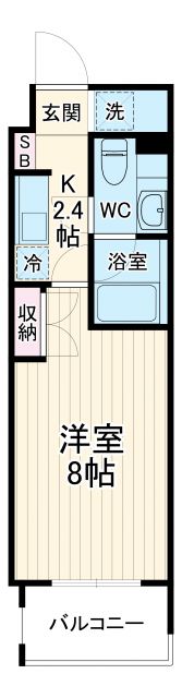 あい蘭道七番館の間取り写真