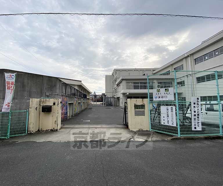 中学校　島本町立第一中学校（中学校）まで550m