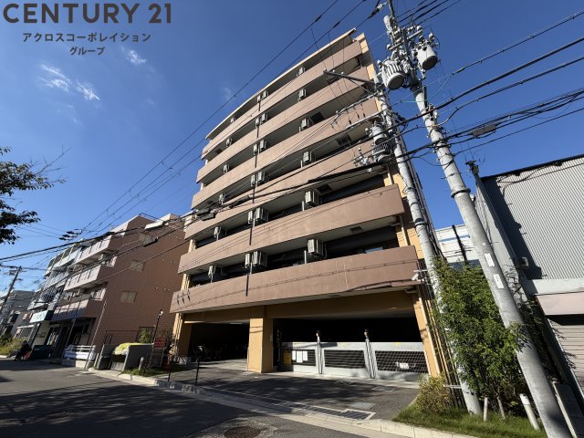 建物外観　オートロック付きで安心です！