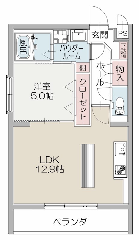 L’emanの間取り写真