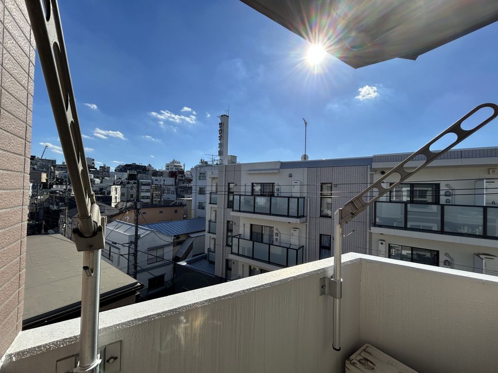 眺望　5階南西向きバルコニーからの眺望