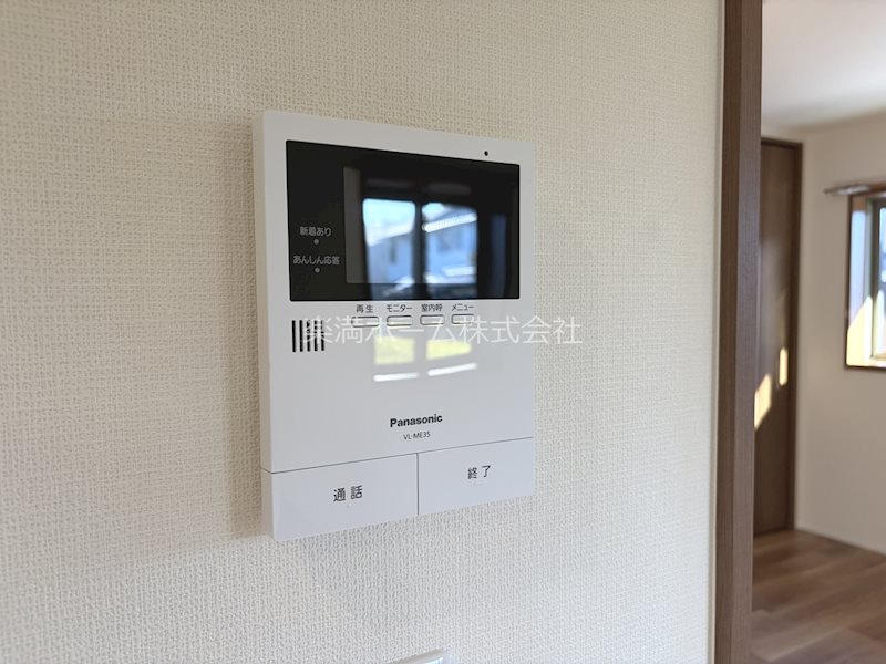 セキュリティ　モニターホンで安心♪
