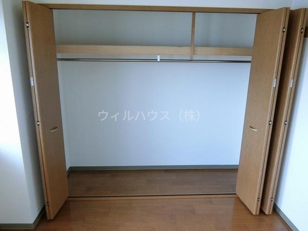収納　クローゼット！