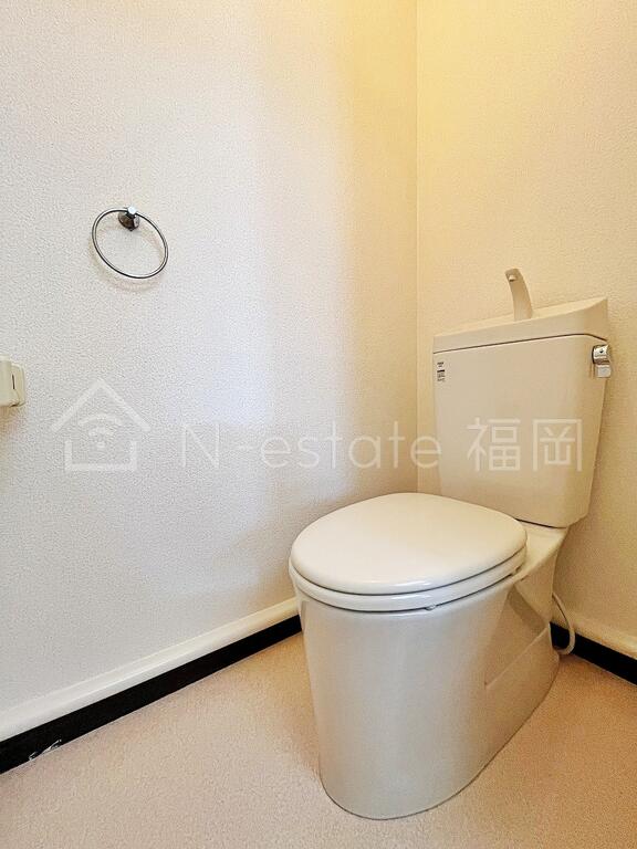 地下鉄空港線 室見駅 徒歩9分 2階建 築39年のトイレ写真