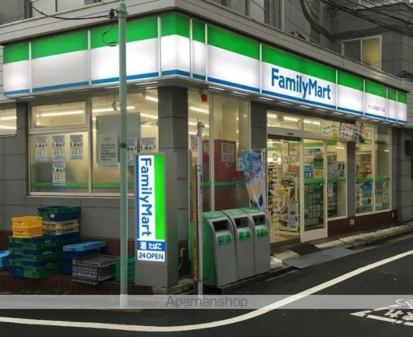 コンビニ　ファミリーマートサンズ高輪四丁目店（コンビニ）まで348m