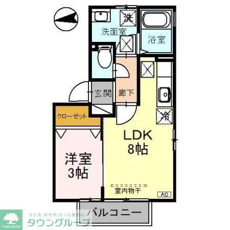 フェリーチェ’オーの間取り写真
