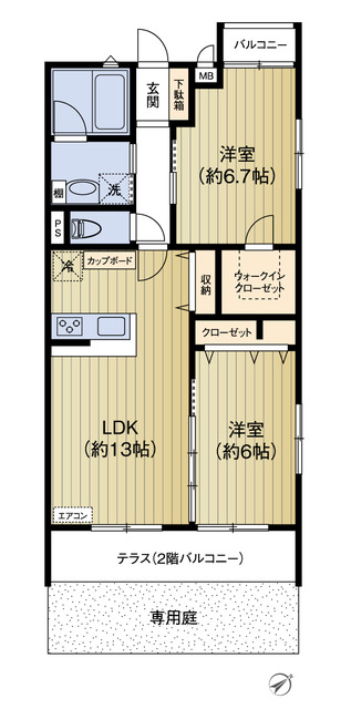 Agateの間取り写真