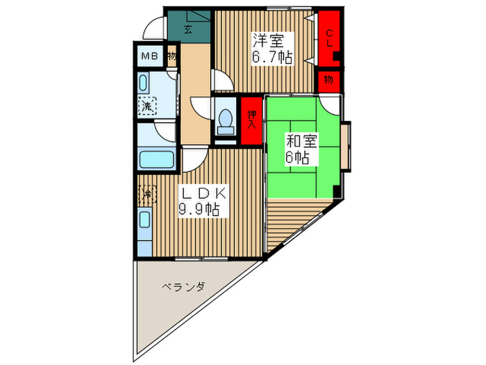 HARMONY HILLSVの間取り写真