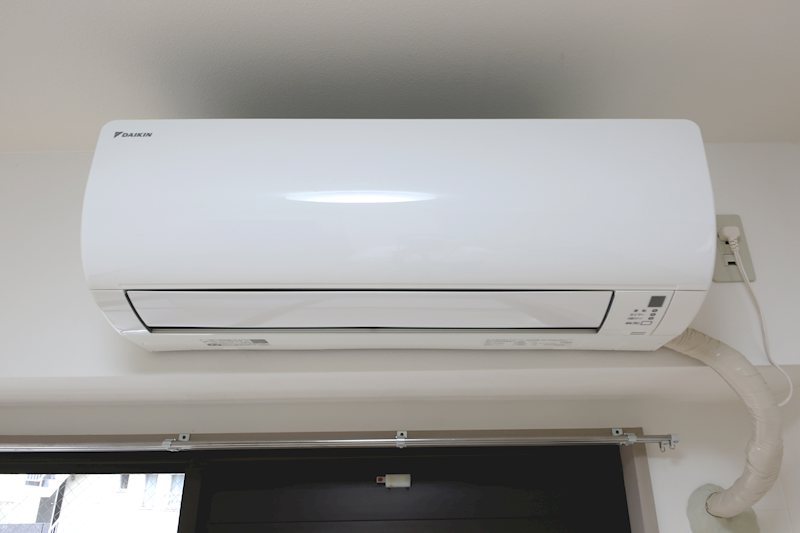 その他設備　エアコン標準装備です。