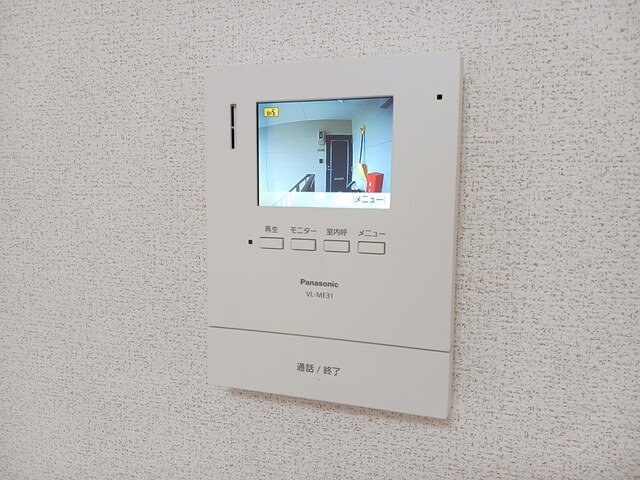セキュリティ　モニタ付インターホンです。