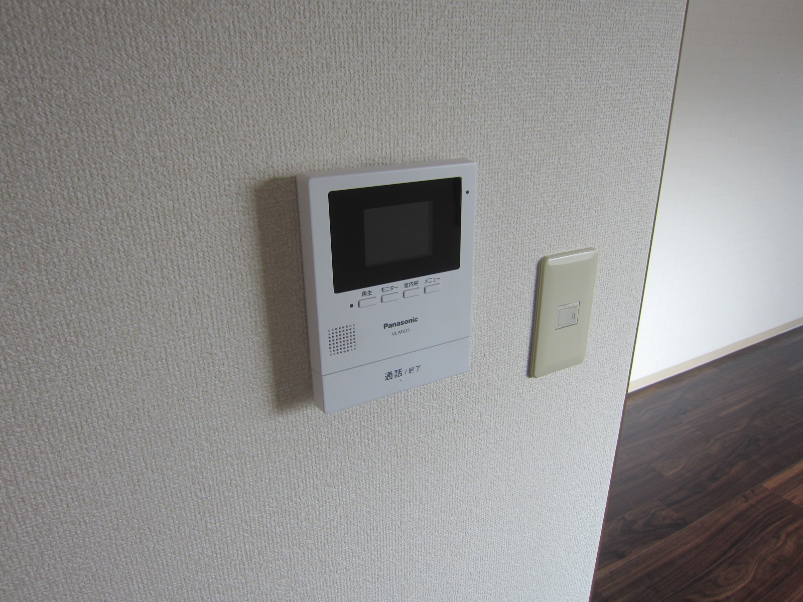 セキュリティ　モニター付インターホン