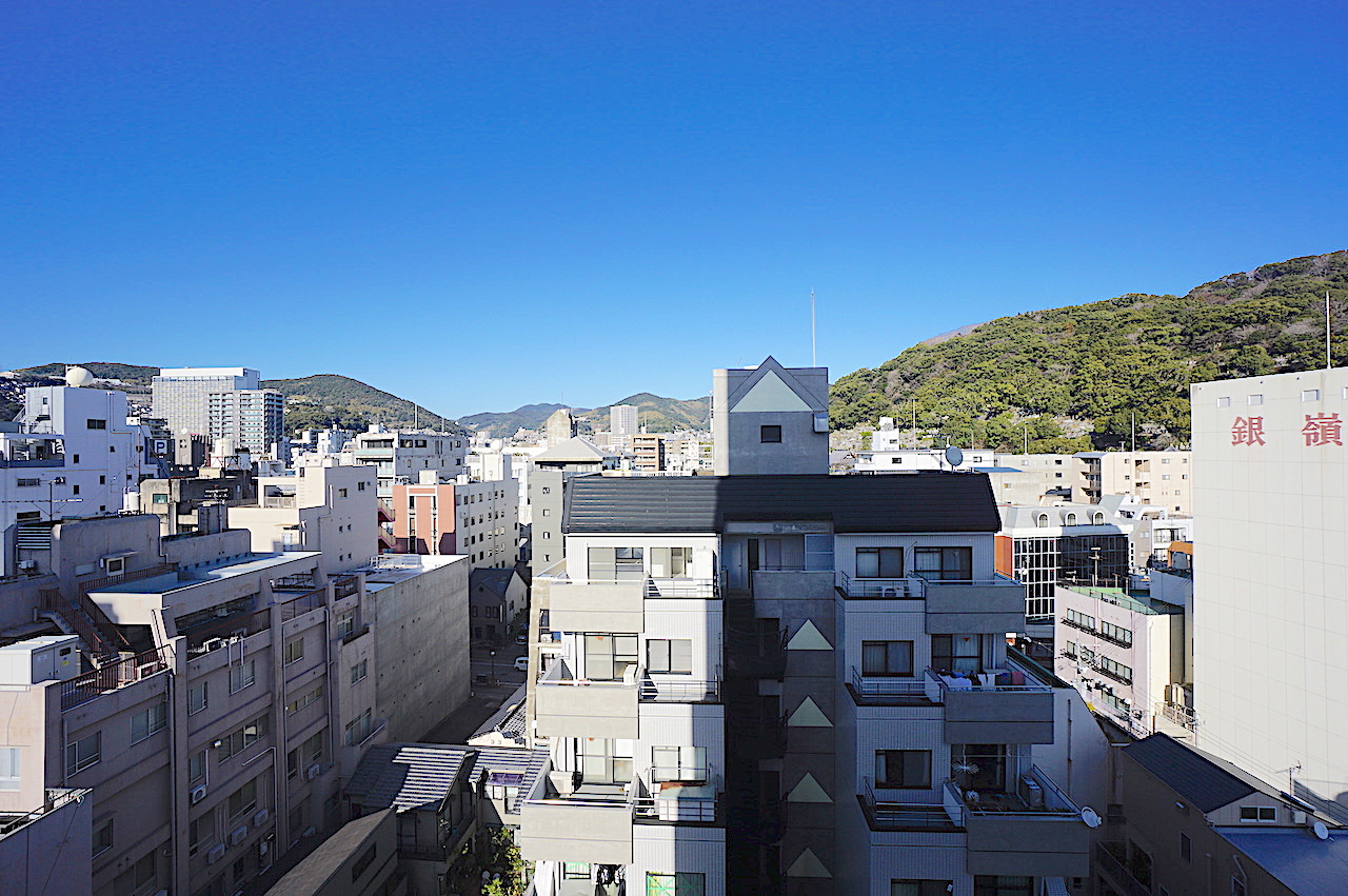 【長崎市万屋町のマンションの眺望】