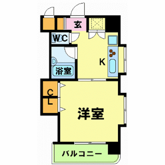 広島市東区二葉の里のマンションの間取り