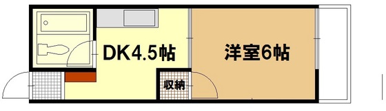 広島市南区旭のマンションの間取り