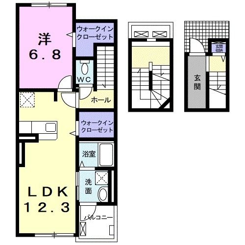 スカイレジデンスIIの間取り