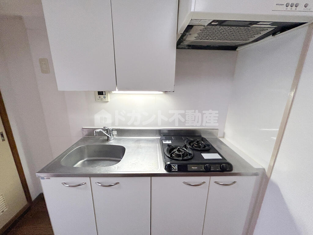キッチン　2口ガスコンロ