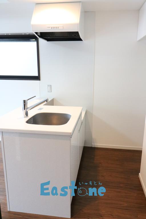 キッチン　おしゃれな人工大理石キッチン