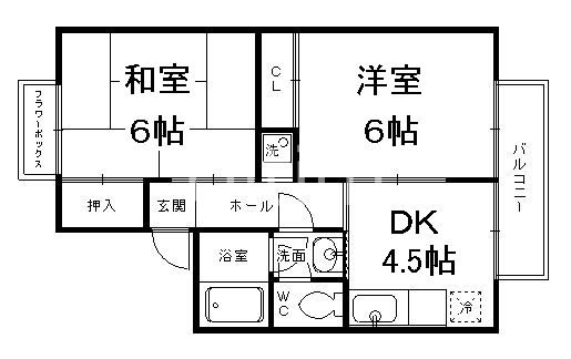 ベルセジュールの間取り