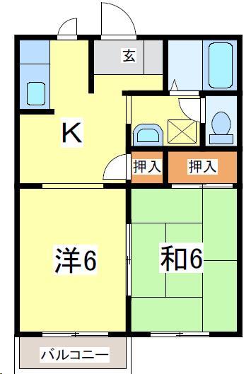 アトラクティブハウスＡの間取り