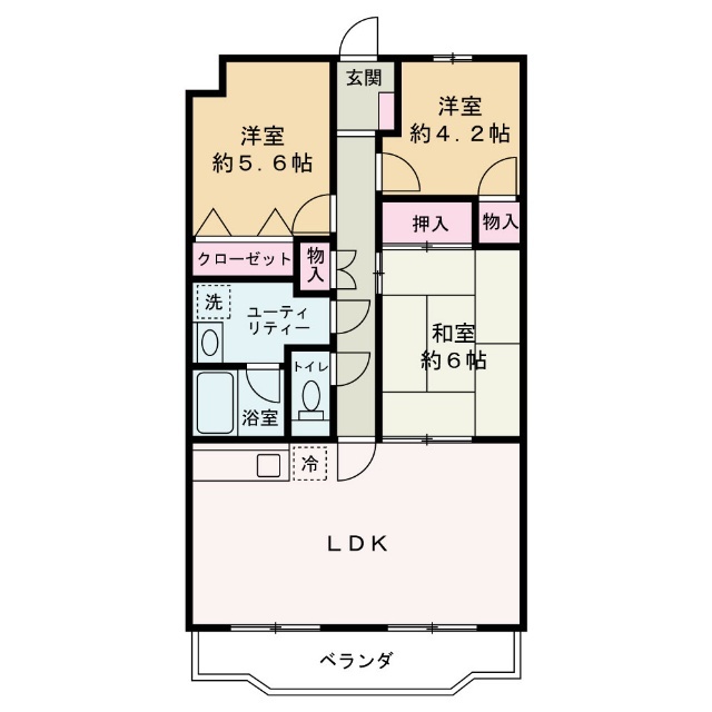 スプランディードの間取り