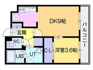 グレースカナリアの間取り