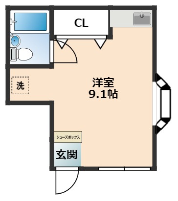 シーコーポの間取り