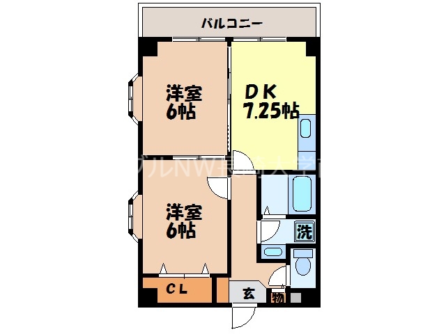 パルコートの間取り