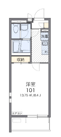 【クレイノレンの間取り】