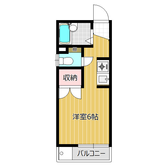 メイプル安東ＦIIの間取り