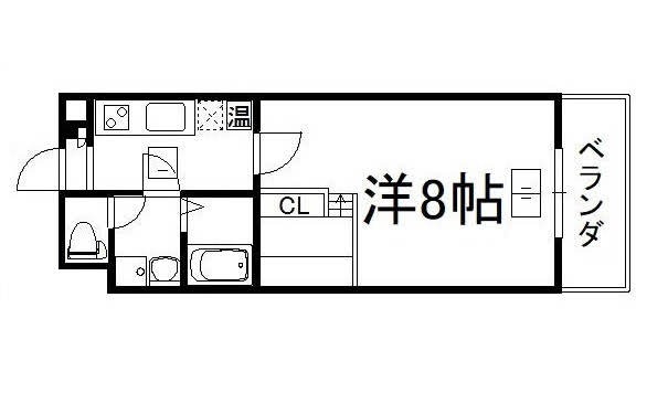 サザンルネス三山木の間取り